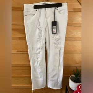White Guess jeans